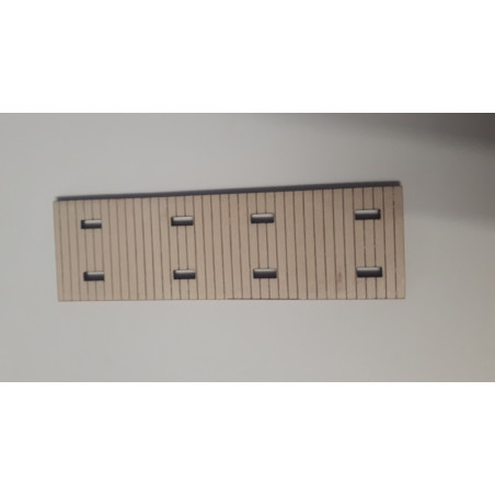 Houder om beide 3rail busjes op de wagon te plaatsen